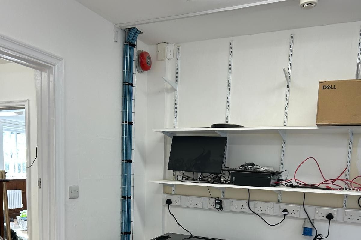 Data and network cabling in Brandon